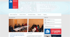 Desktop Screenshot of gobernacionhuasco.gov.cl
